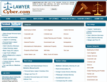 Tablet Screenshot of lawyercyber.com